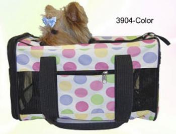 Dog travel color bag