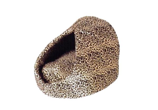 Designer Dome Dog Bed - cheetah