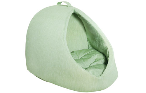 Designer Dome Dog Bed -green