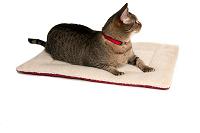 Great Paw Sherpa fleece double-sided cat and dog bed