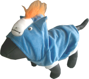 Blue Horse dress costume for dog/pet