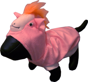 Pink Horse dress costume for dog/pet